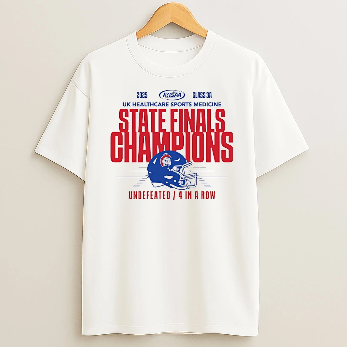 Christian Academy Louisville 2025 Khsaa Football Class 3a State Finals Champions T Shirt
