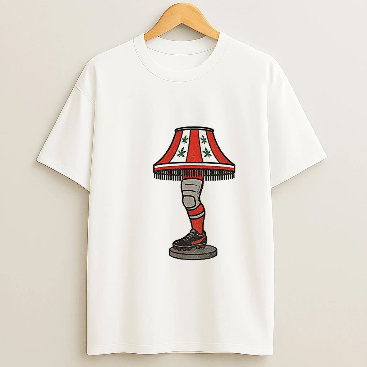 Christmas Leg Lamp Ohio State Buckeyes 2025 T Shirt