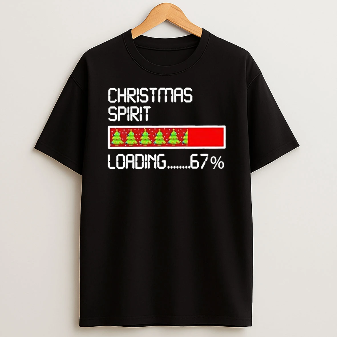 Christmas Spirit Loading 67 T Shirt