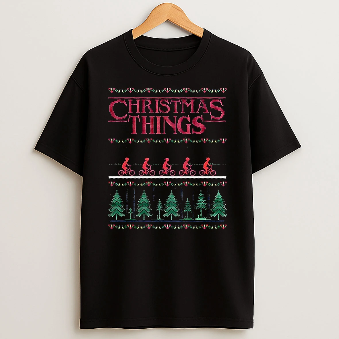 Christmas Things Stranger Things Merry Christmas 2025 T Shirt