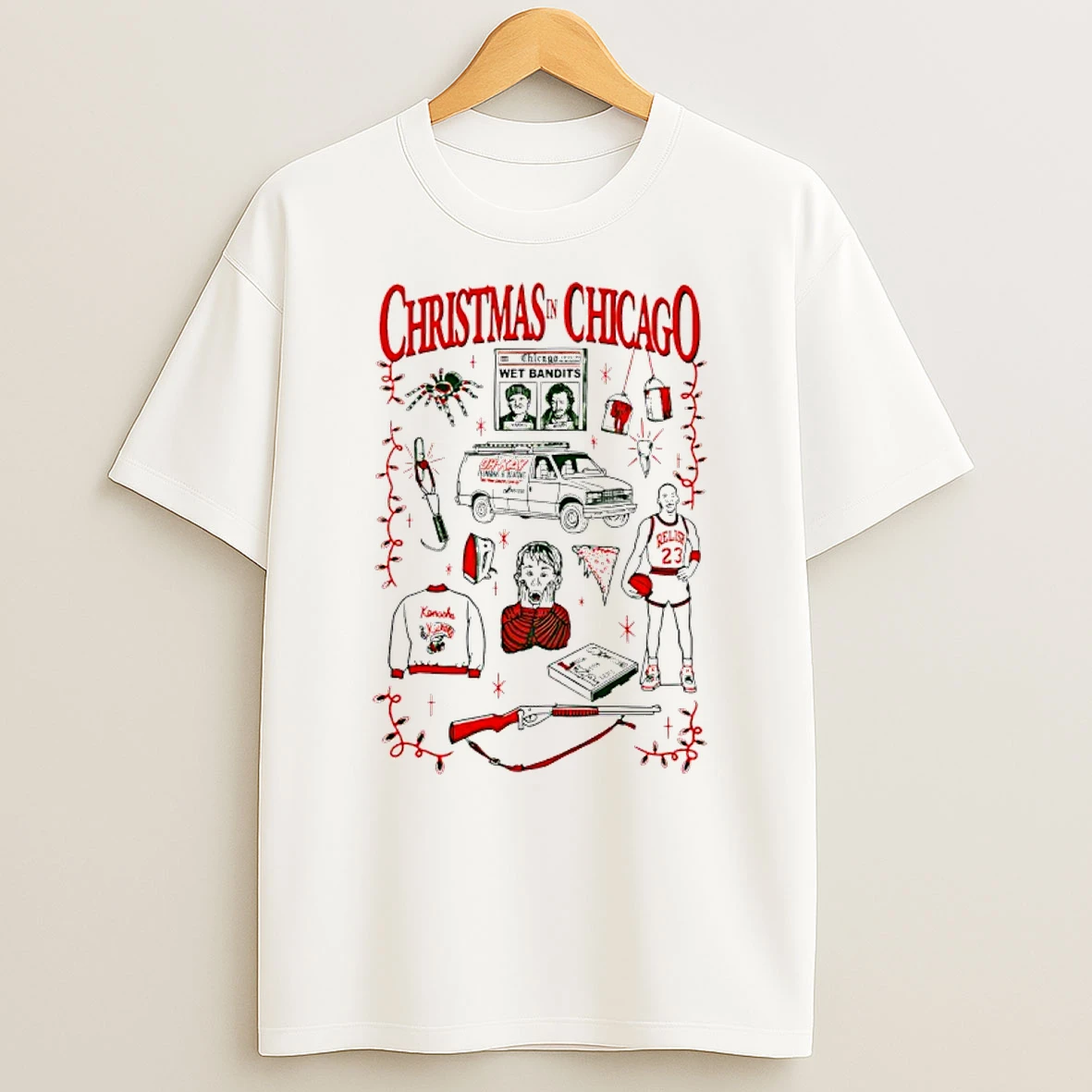 Christmas In Chicago Mccallisters Home Alone T Shirt