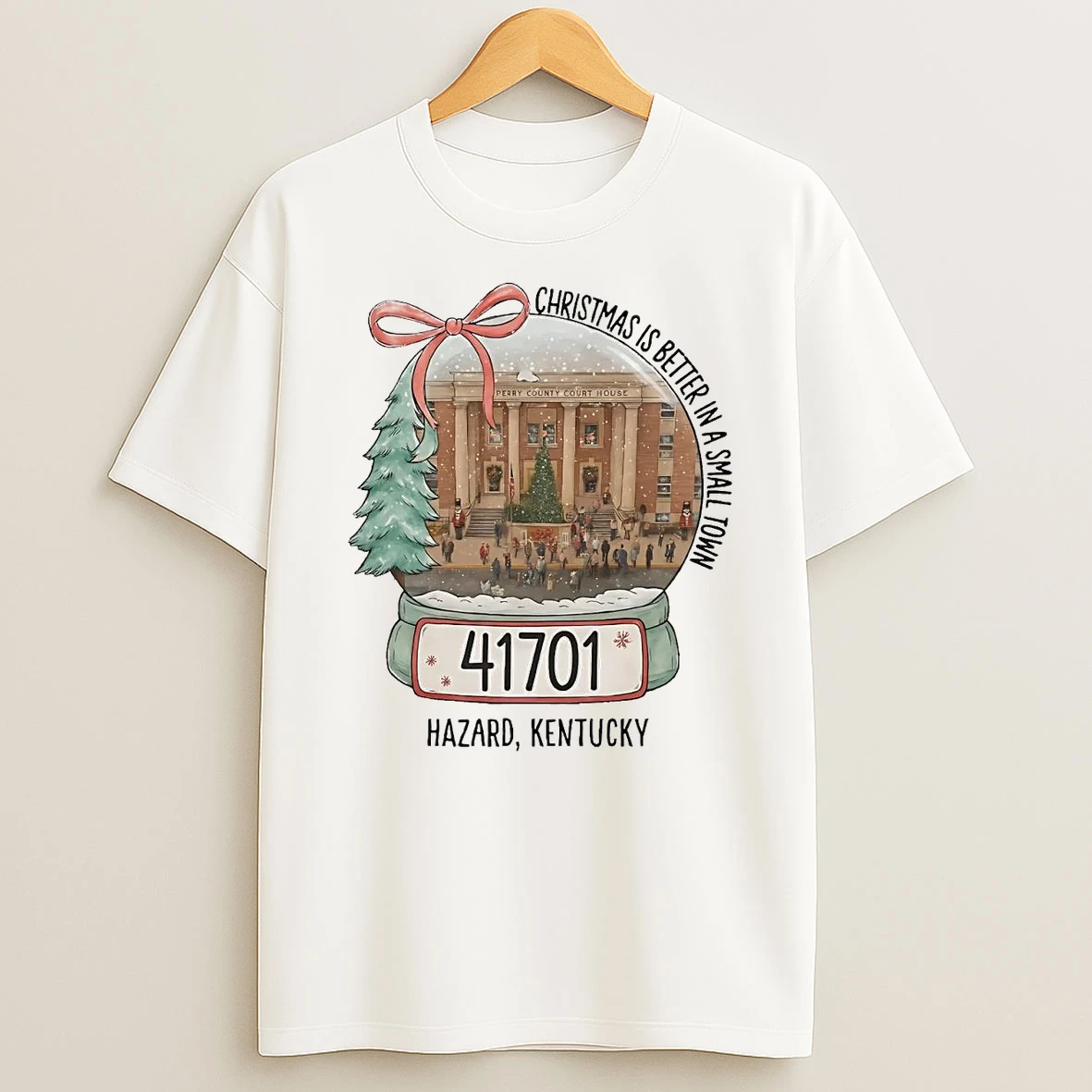 Christmas Is Better In A Small Town Kentucky T Shirt