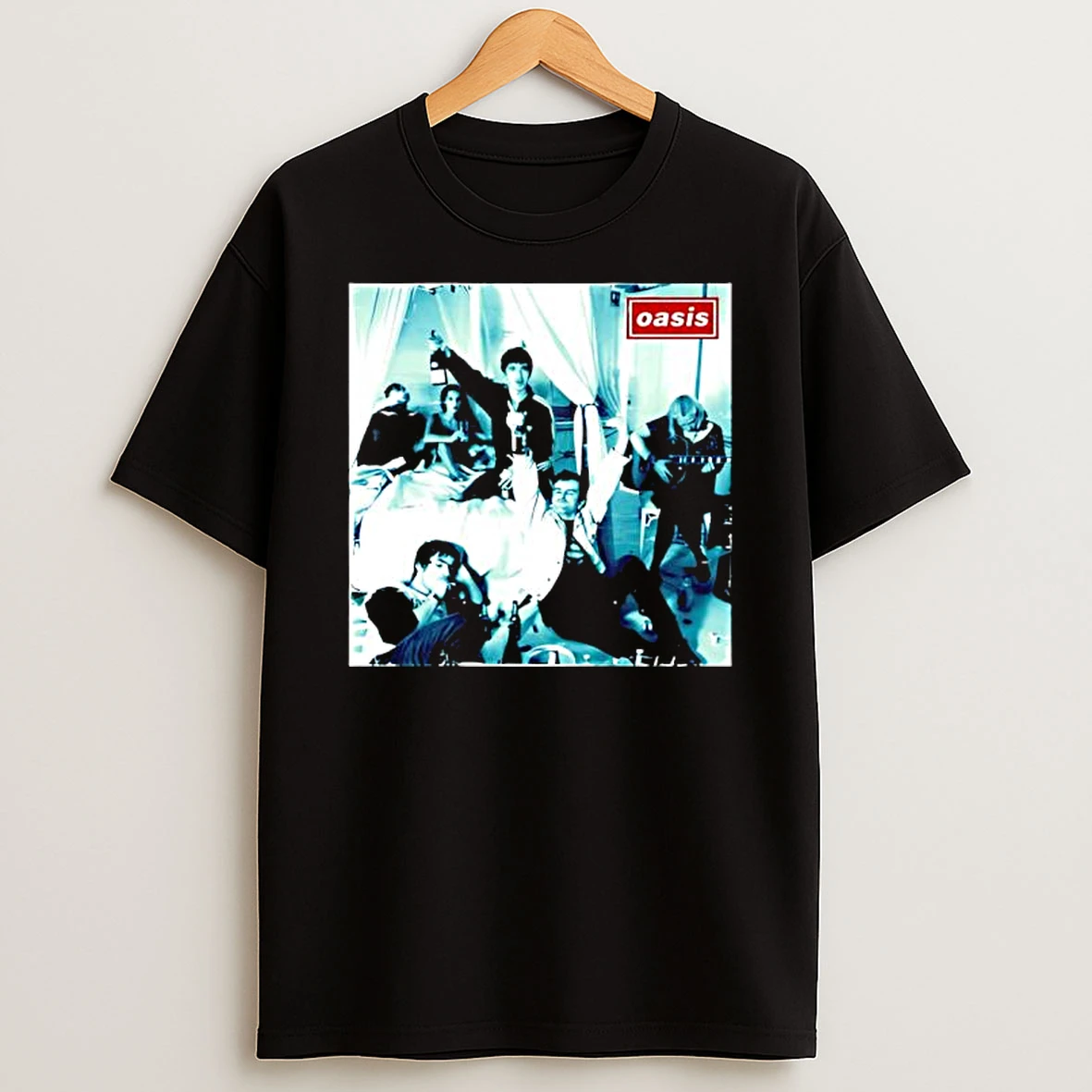 Cigarettes Alcohol Vintage Oasis Graphic T Shirt