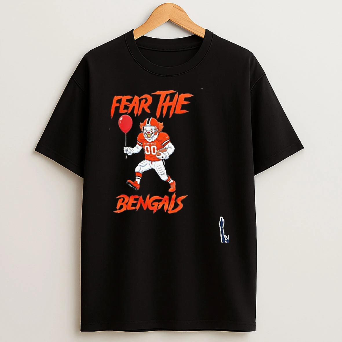 Cincinnati Bengals Logo Fear The Pennywise T Shirt