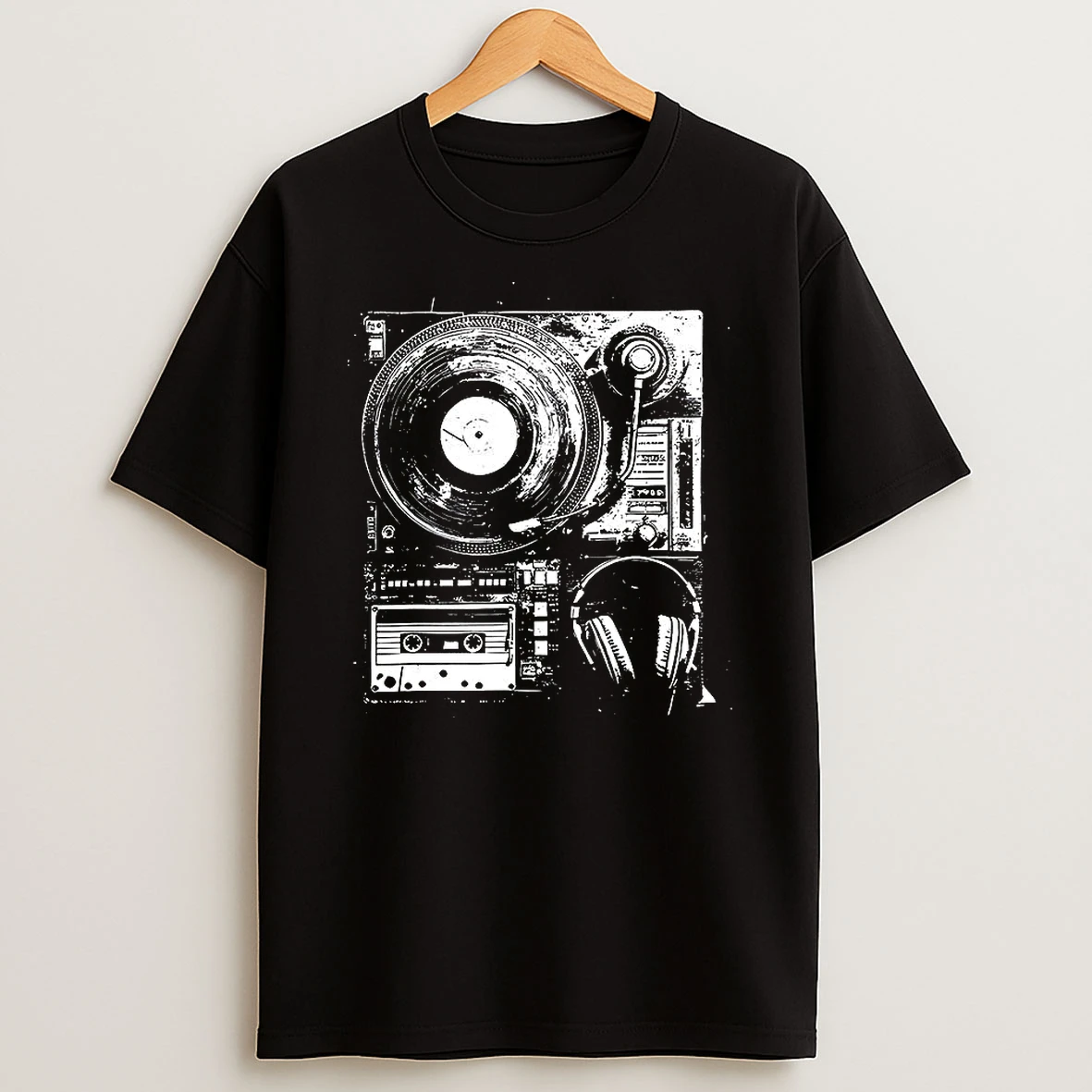 Classic Dj Equipment Electronic Music Lover T Shirt