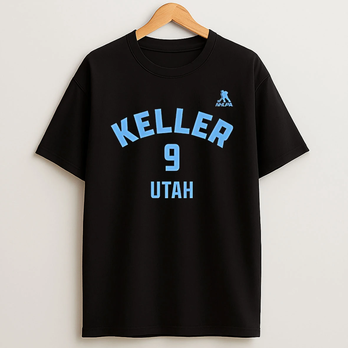 Clayton Keller 9 Utah Mammoth Hockey Name And Number T Shirt