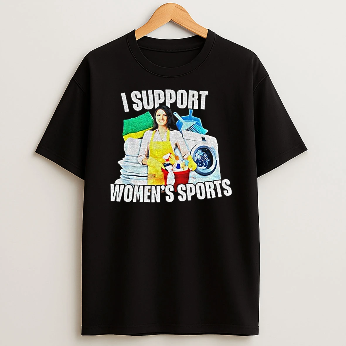 Cleaned I Support Womens Sports T Shirt