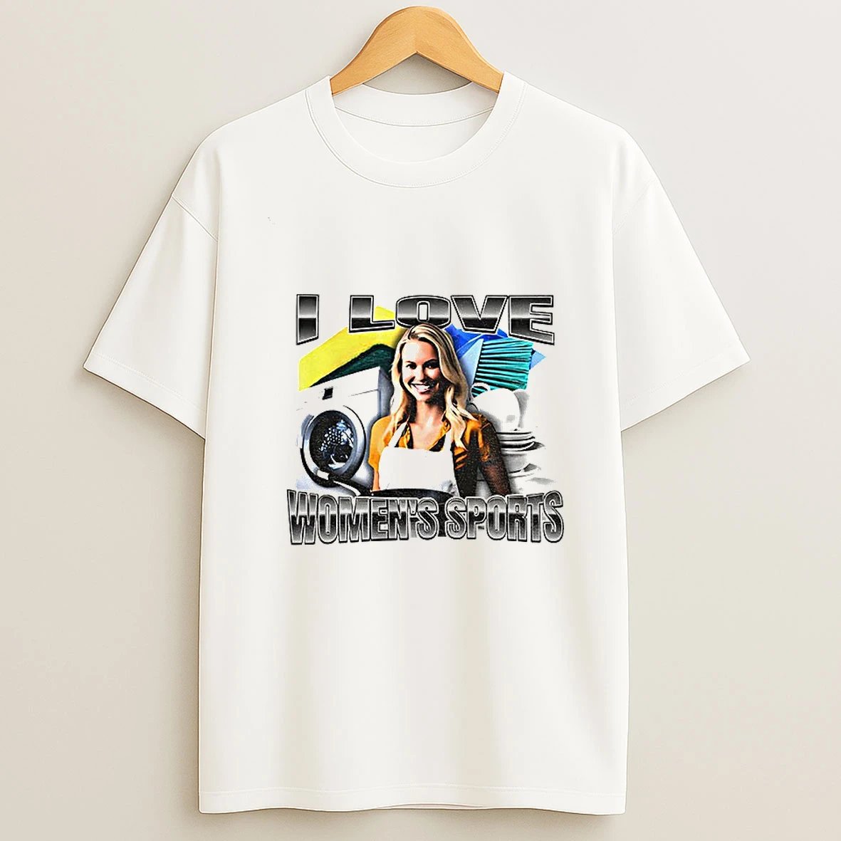 Cleaner I Love Womens Sports T Shirt