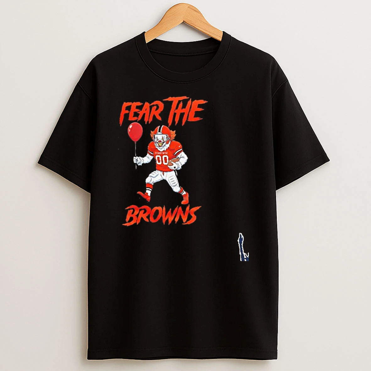 Cleveland Browns Logo Fear The Pennywise T Shirt