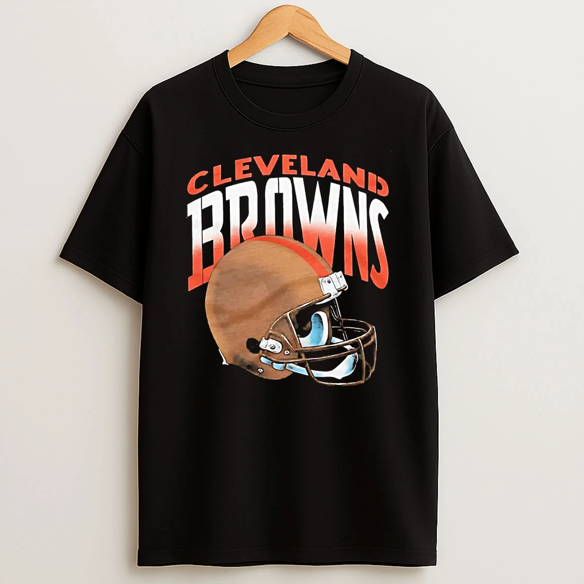 Cleveland Browns Gradient Helmet T Shirt