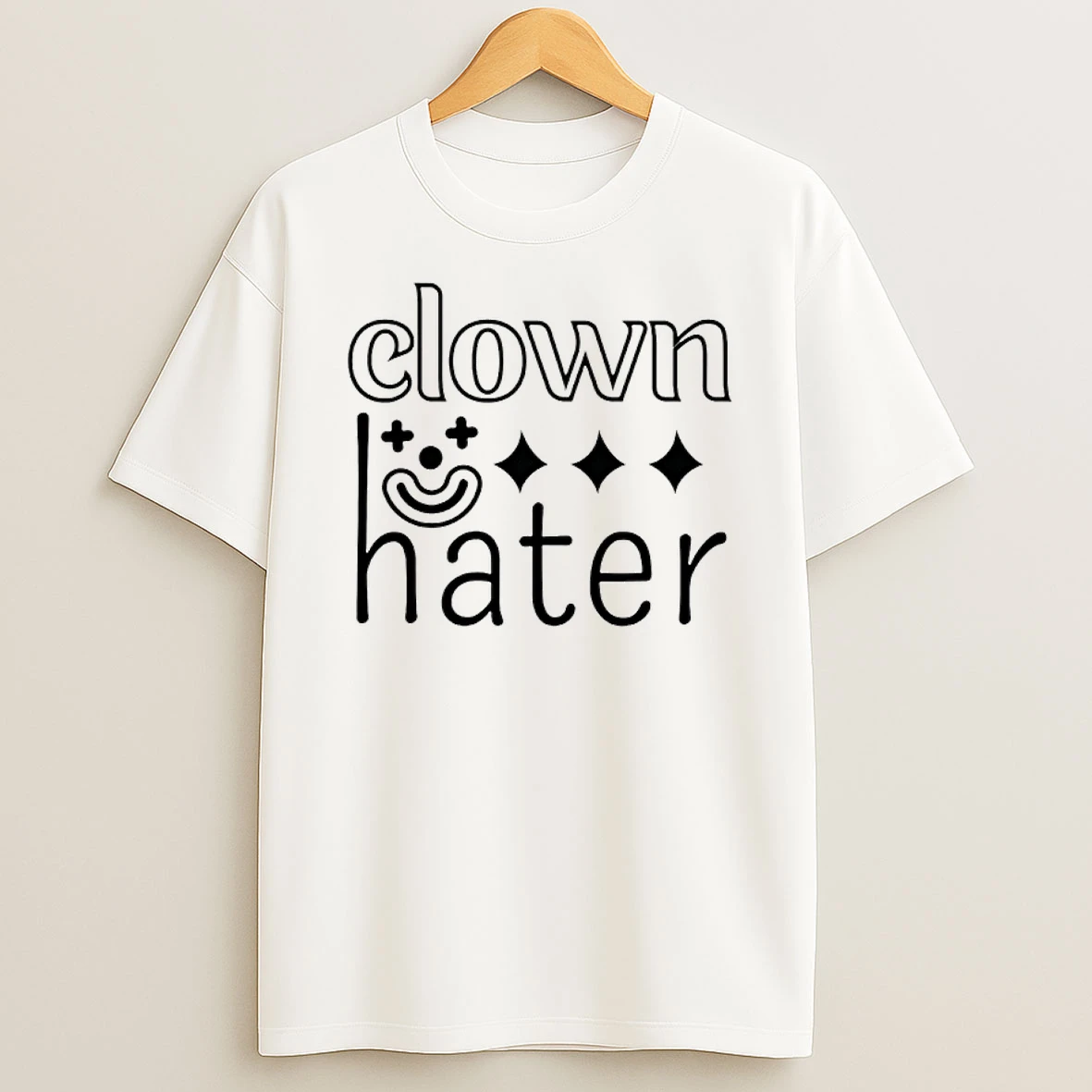 Clown Hater Joker Smile T Shirt