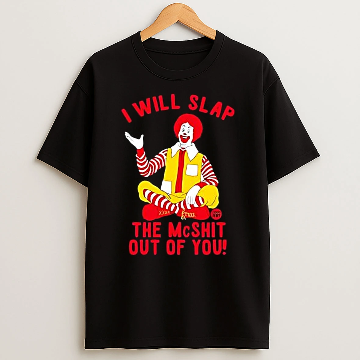 Clown I Will Slap Art The Mcshit Out Of You T Shirt