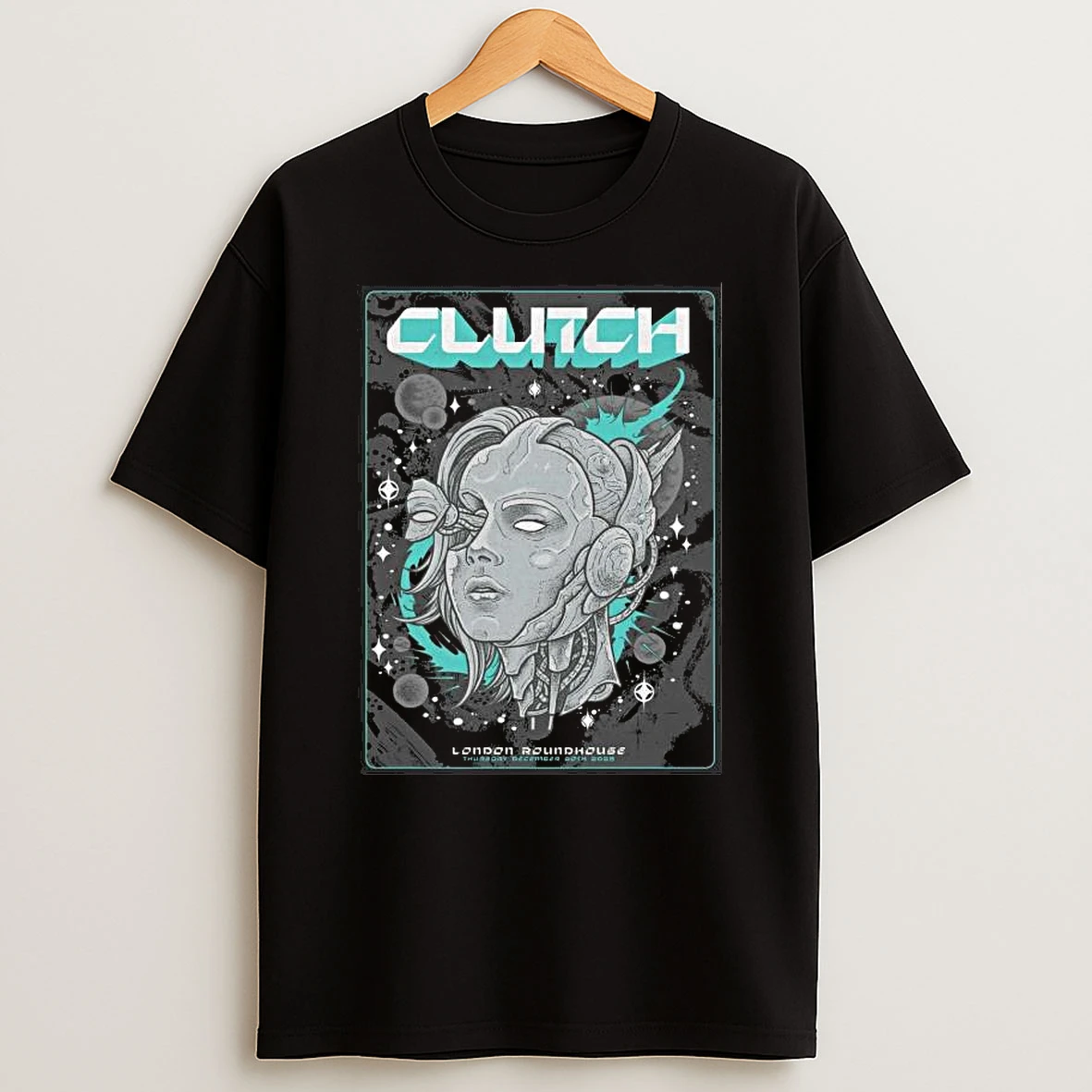 Clutch Roundhouse London Uk December 20 2025 T Shirt