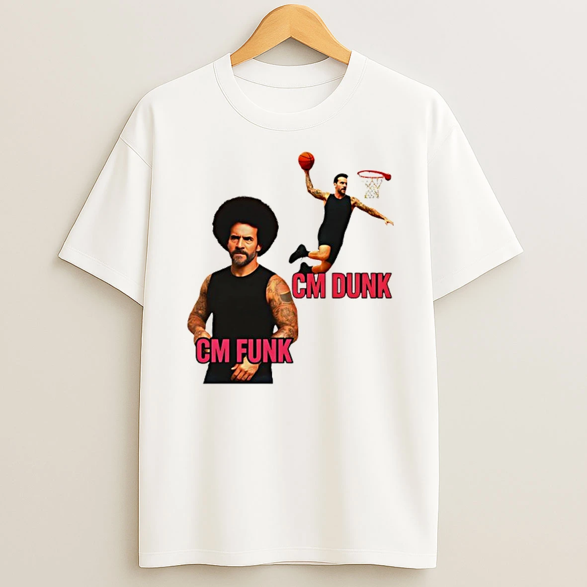 Cm Funk Cm Dunk Wwe Graphic T Shirt
