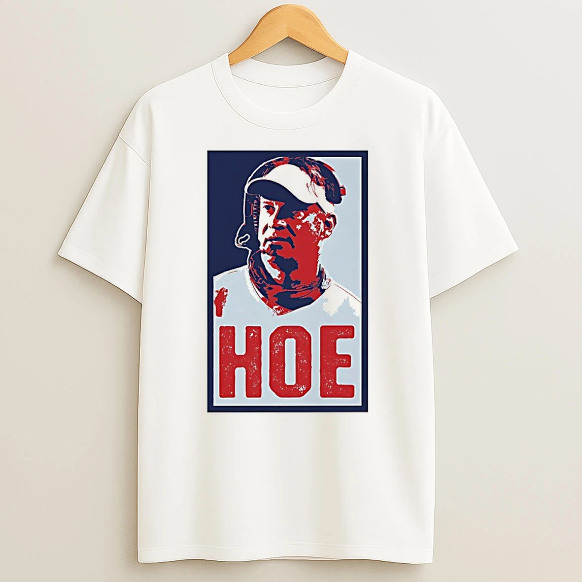 Coach Lane Kiffin Ole Miss Rebels Hoe Hope Circle T Shirt