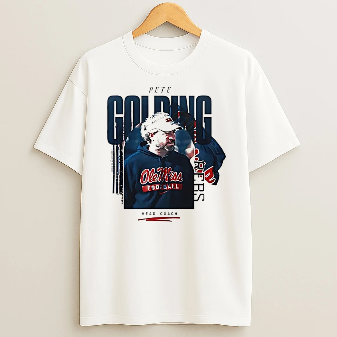 Coach Pete Golding Of Ole Miss Football T Shirt