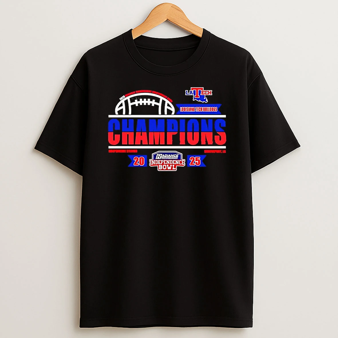 Coastal Carolina Chanticleers 2025 Radiance Technologies Independence Bowl Champions Classic T Shirt