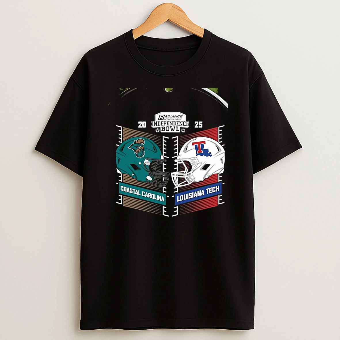 Coastal Carolina Vs Louisiana Tech 2025 Independence Bowl Head To Head Chriast T Shirt