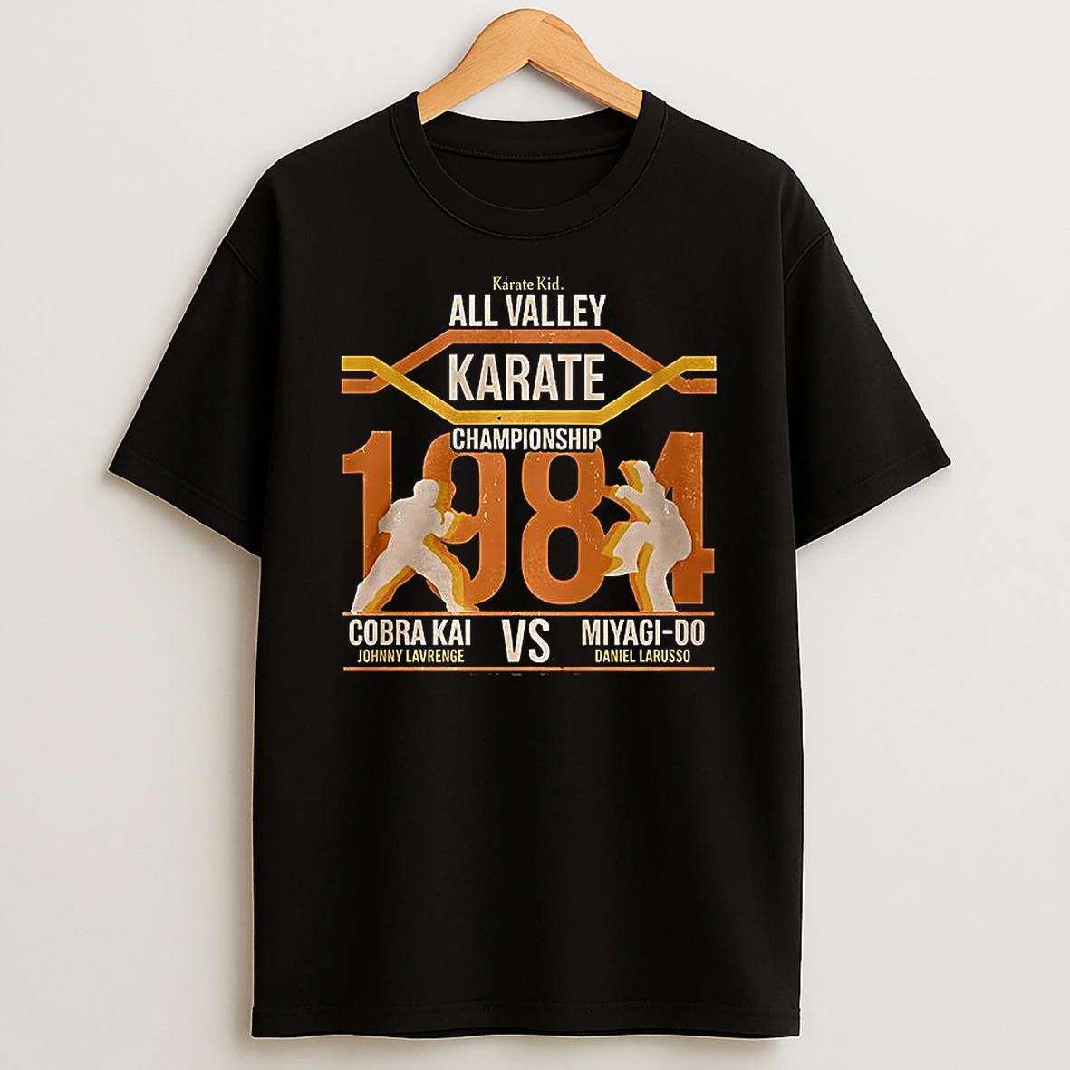 Cobra Kai Vs Miyagi Do Karate Kid All Valley Karate Championship 1984 T Shirt