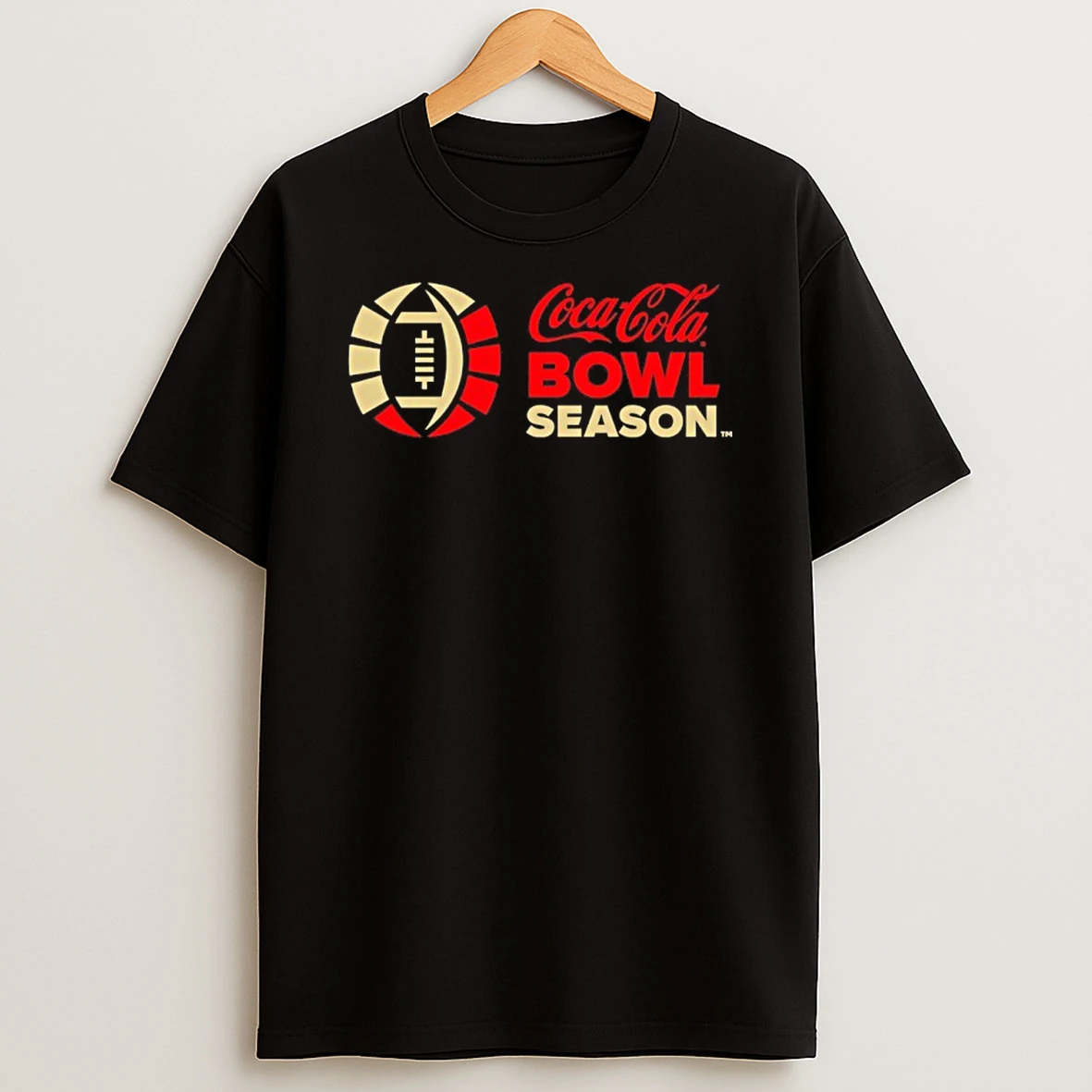 Coca Cola Bowl Season 2025 Logo T Shirt