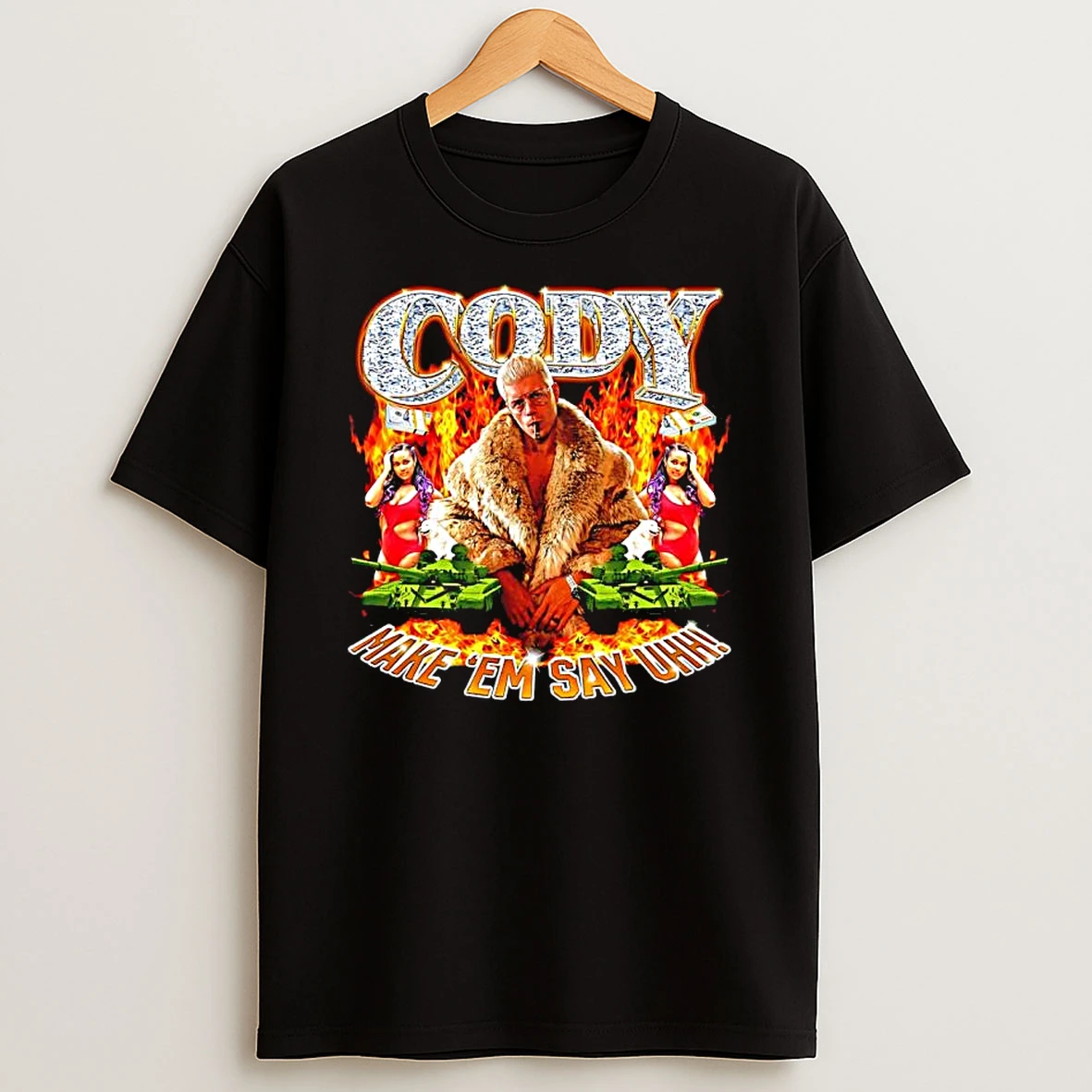 Cody Rhodes Make Em Say Uhh Graphic T Shirt