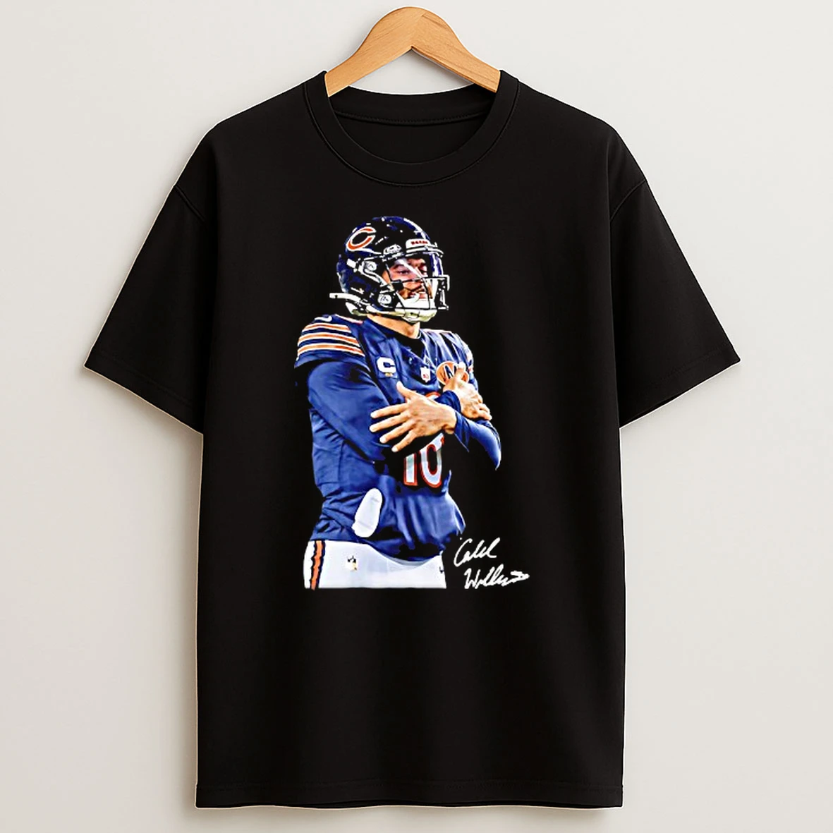 Cold Caleb Williams Chicago Bears Football Signature T Shirt