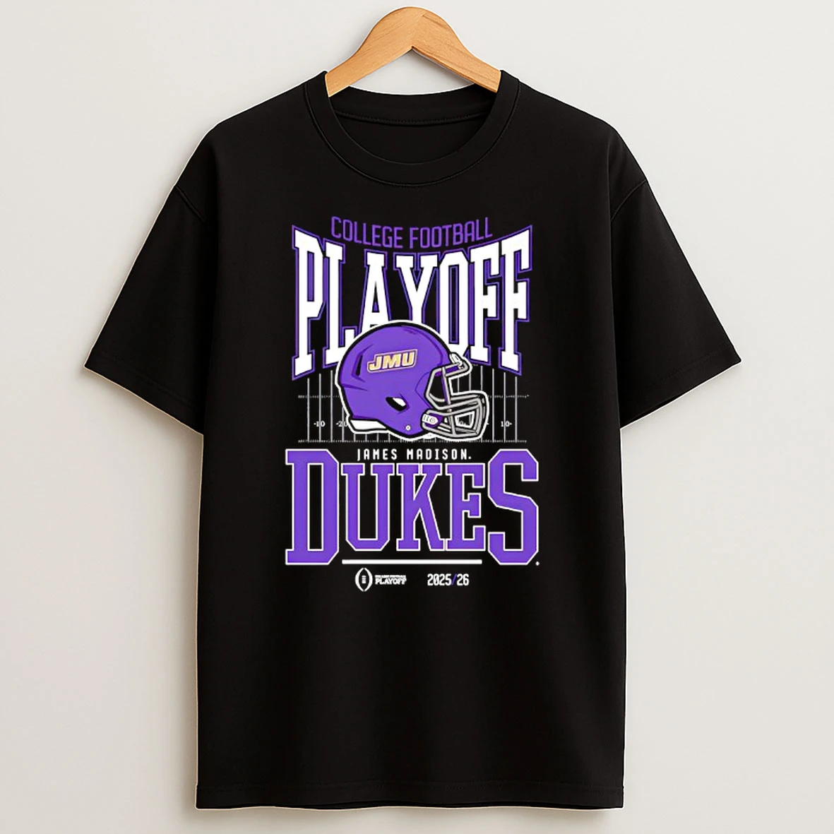 College Football Playoff 2025 26 James Madison Playoff Bound T Shirt