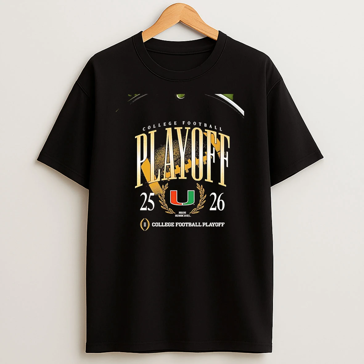 College Football Playoff 2025 26 Miami Hurricanes Chriast T Shirt