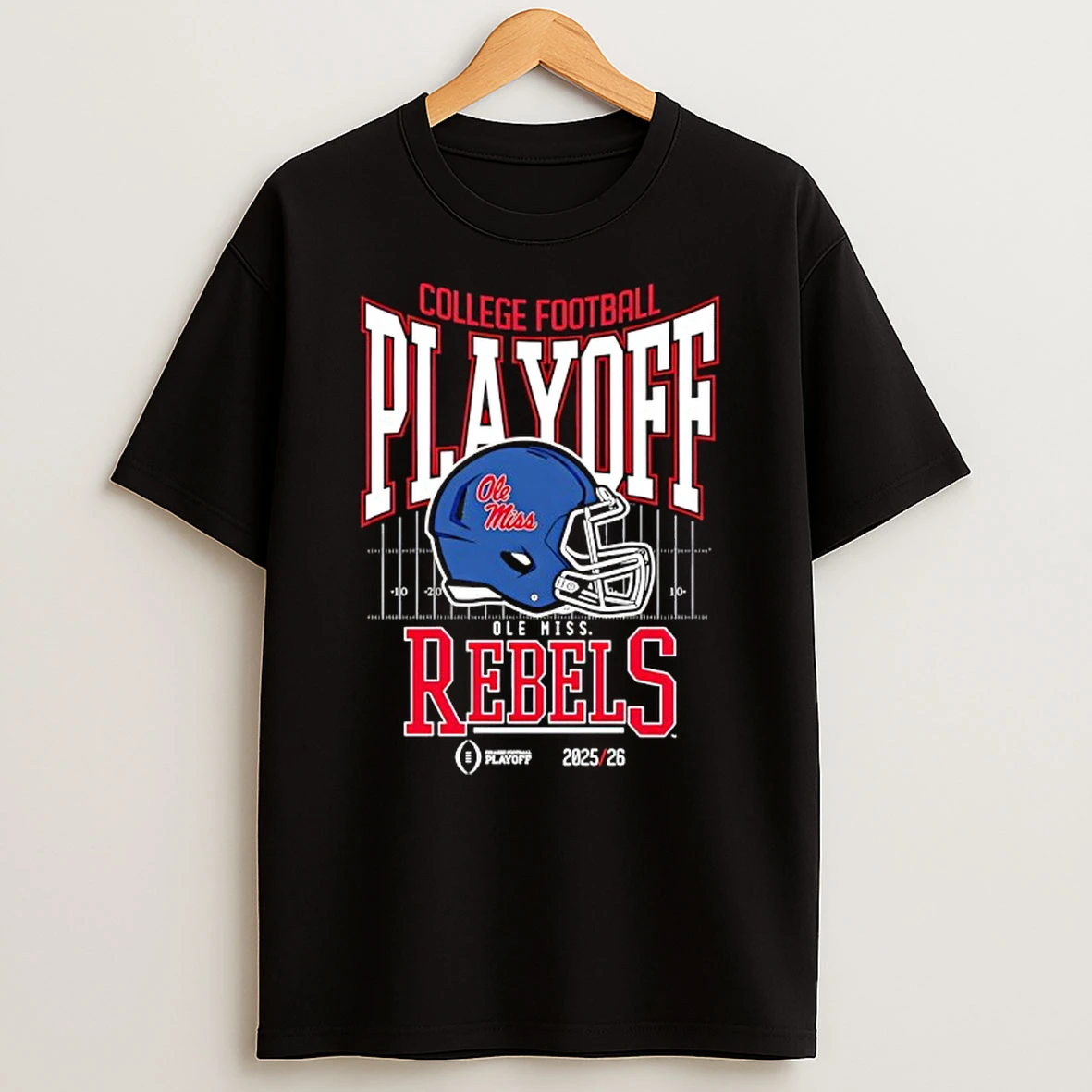 College Football Playoff 2025 26 Ole Miss Playoff Bound T Shirt