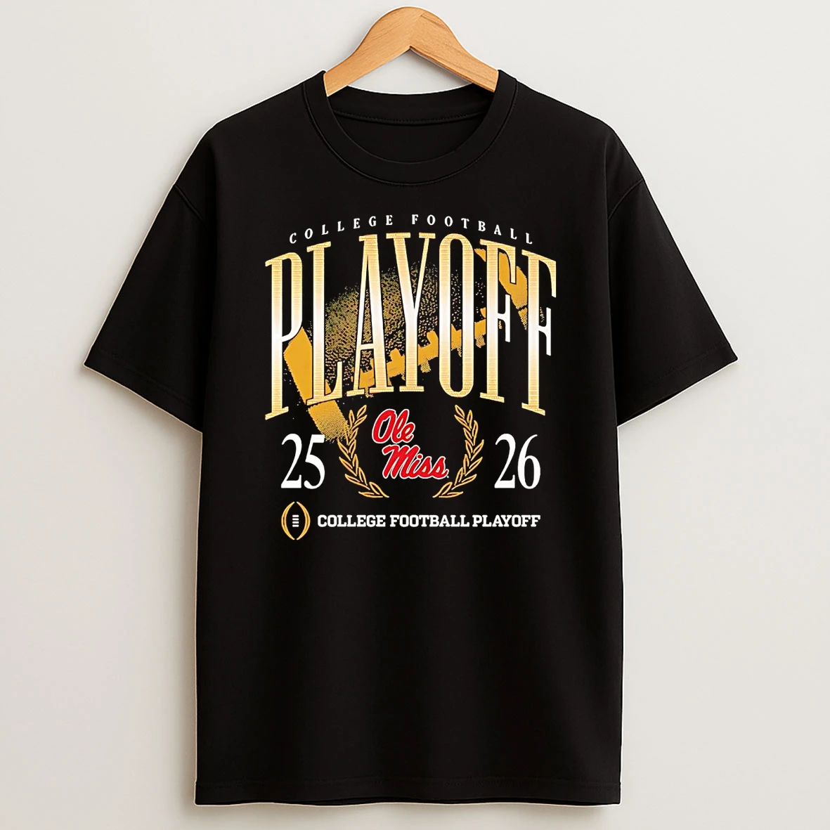College Football Playoff 2025 26 Ole Miss Rebels T Shirt