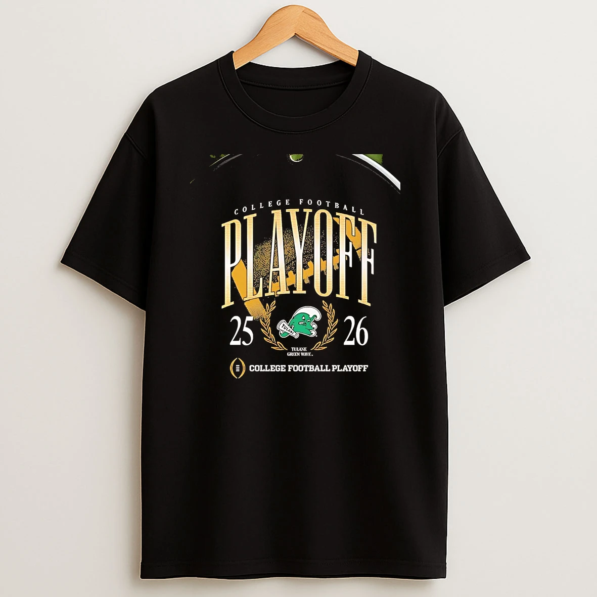 College Football Playoff 2025 26 Tulane Green Wave Chriast T Shirt
