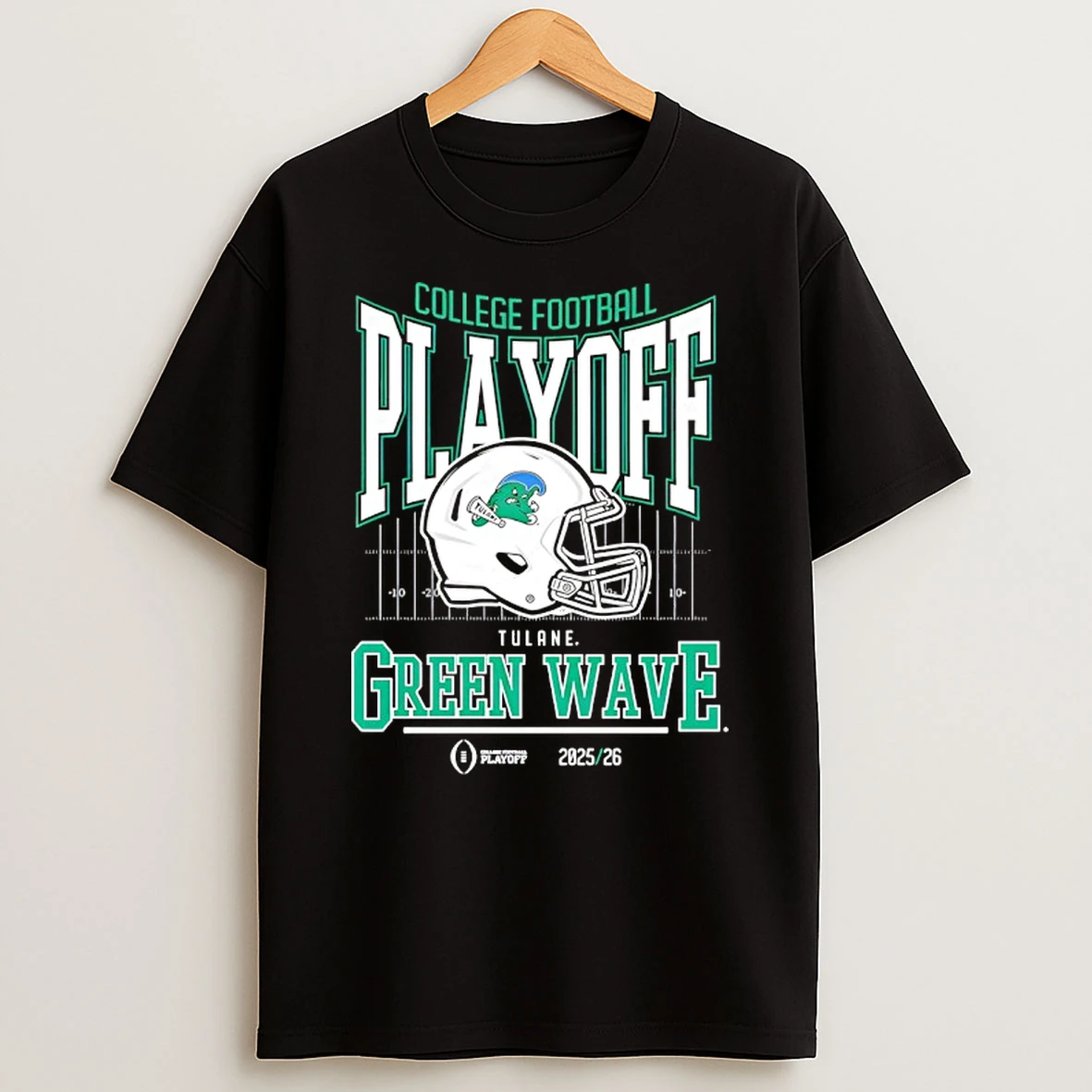 College Football Playoff 2025 26 Tulane Playoff Bound T Shirt