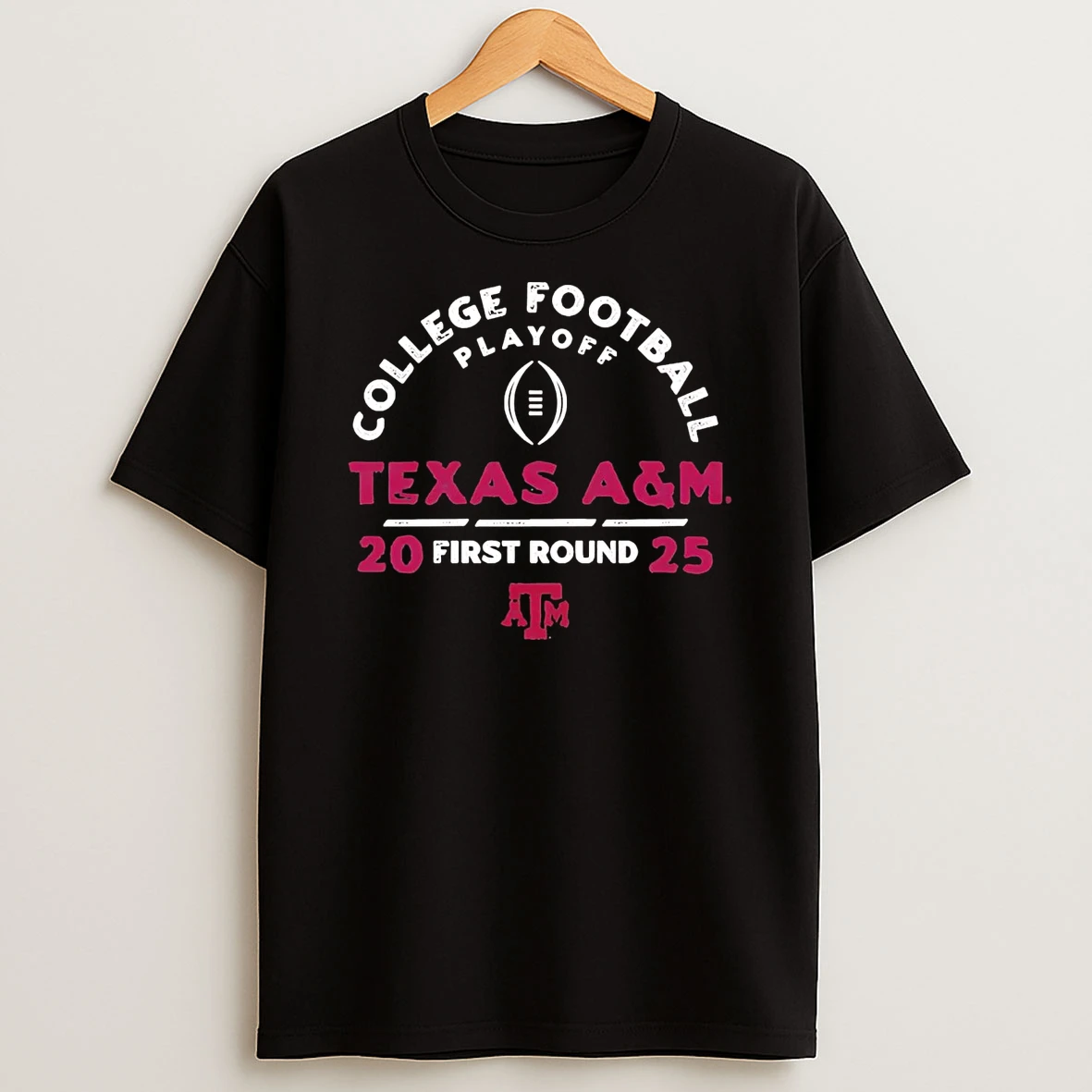 College Football Playoff 2025 First Round Texas Am Aggies T Shirt