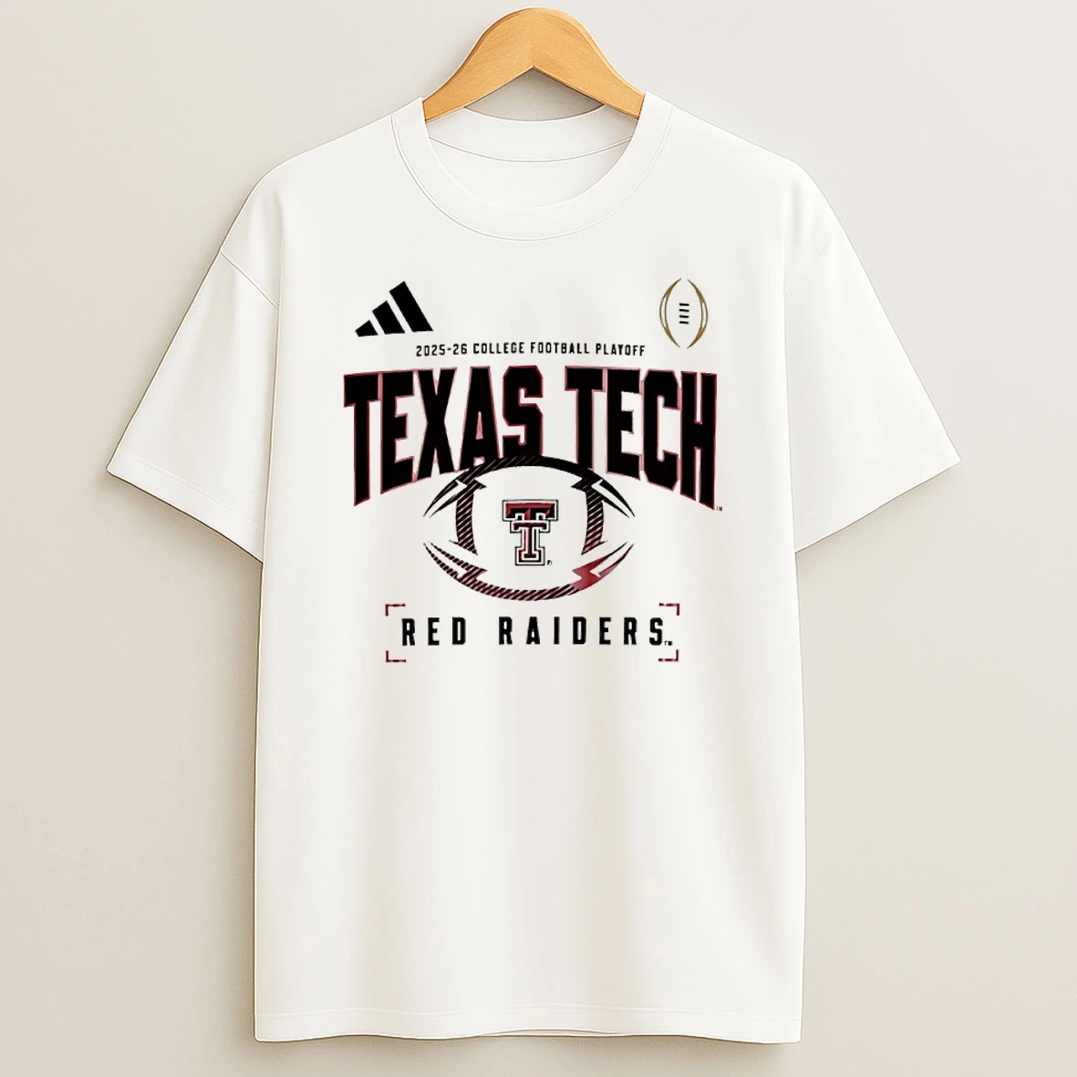 College Football Playoff Texas Tech Red Raiders 2025 26 T Shirt