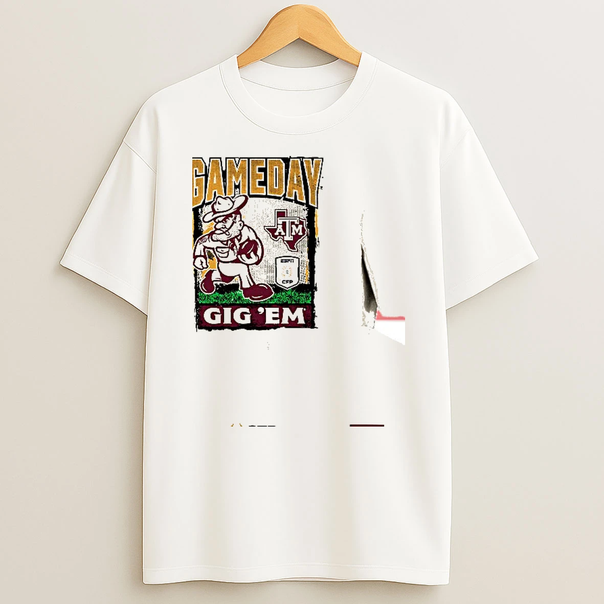 College Gameday 2025 2026 Cfp Texas A And M Aggies T Shirt