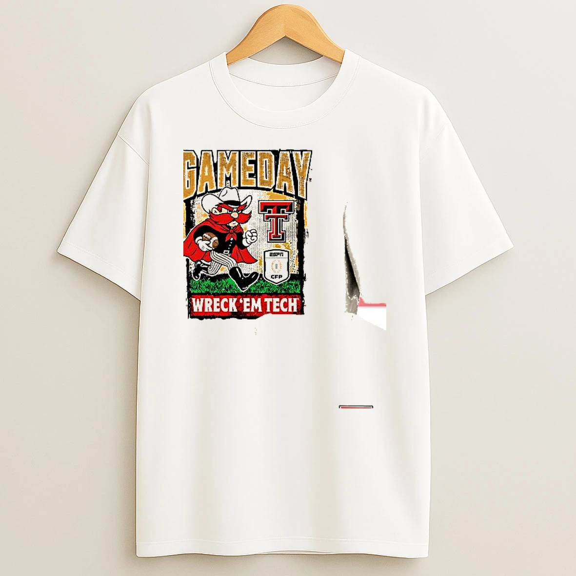 College Gameday 2025 2026 Cfp Texas Tech Red Raiders T Shirt