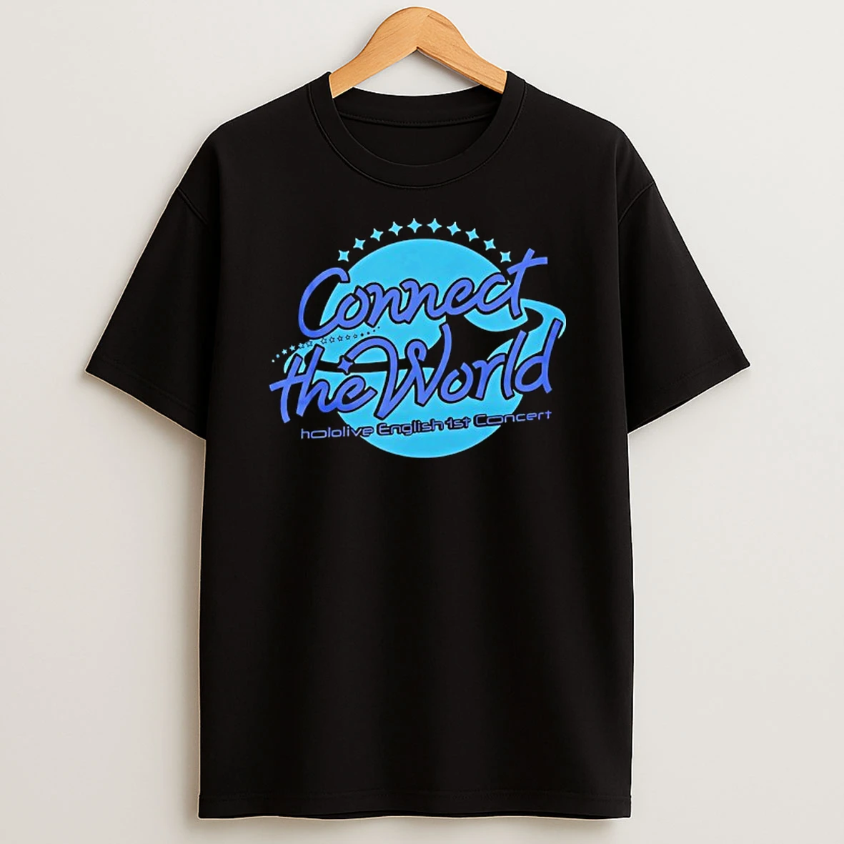 Connect The World Hololive English 1st Concert T Shirt