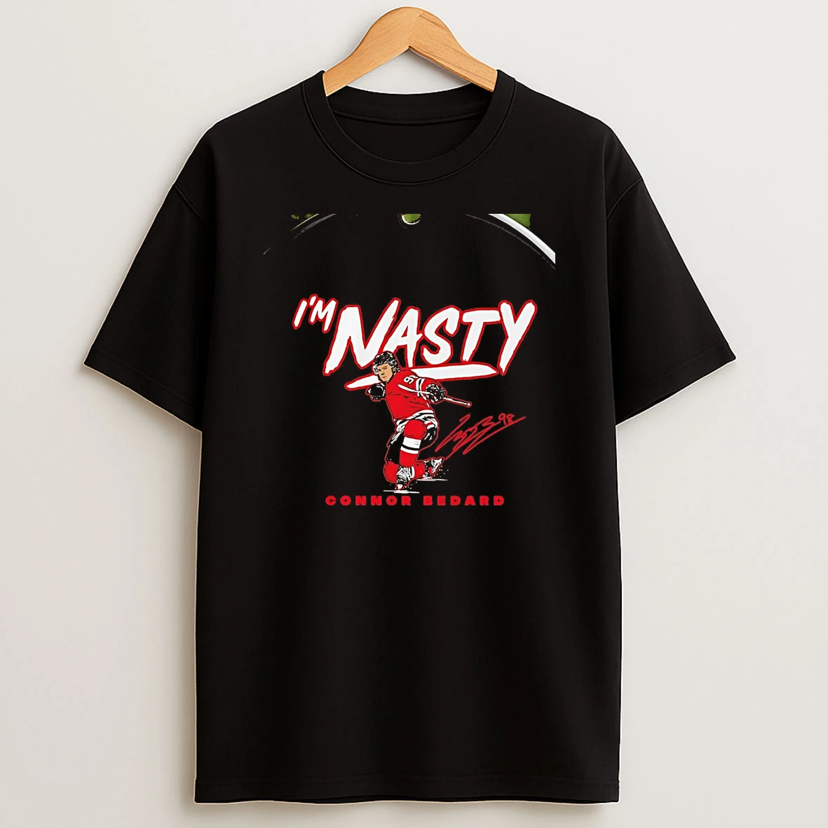 Connor Bedard Im Nasty Chicago Blackhawks Christmas Chriast T Shirt