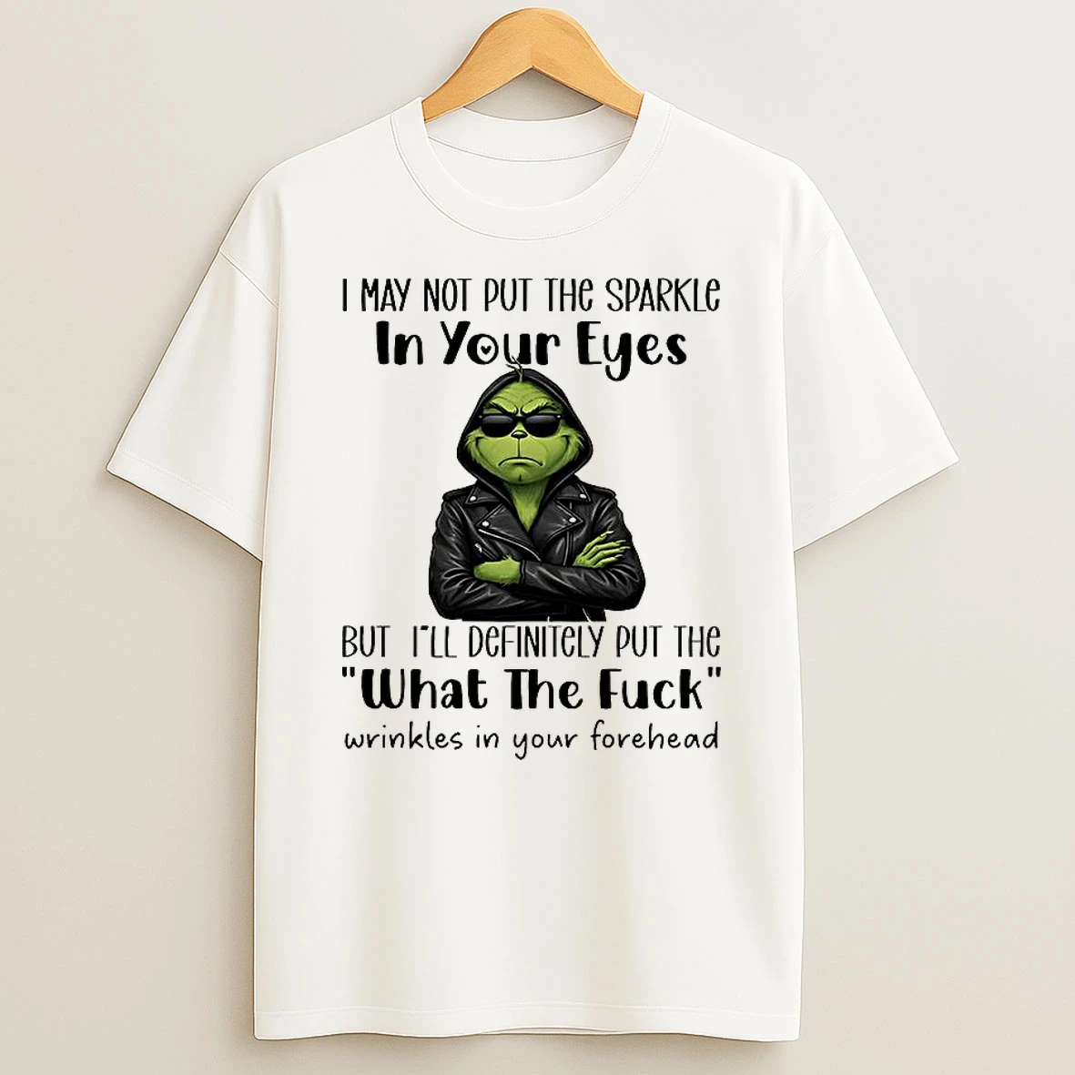 Cool Grinch I May Not Put The Sparkle In Your Eyes Christmas T Shirt
