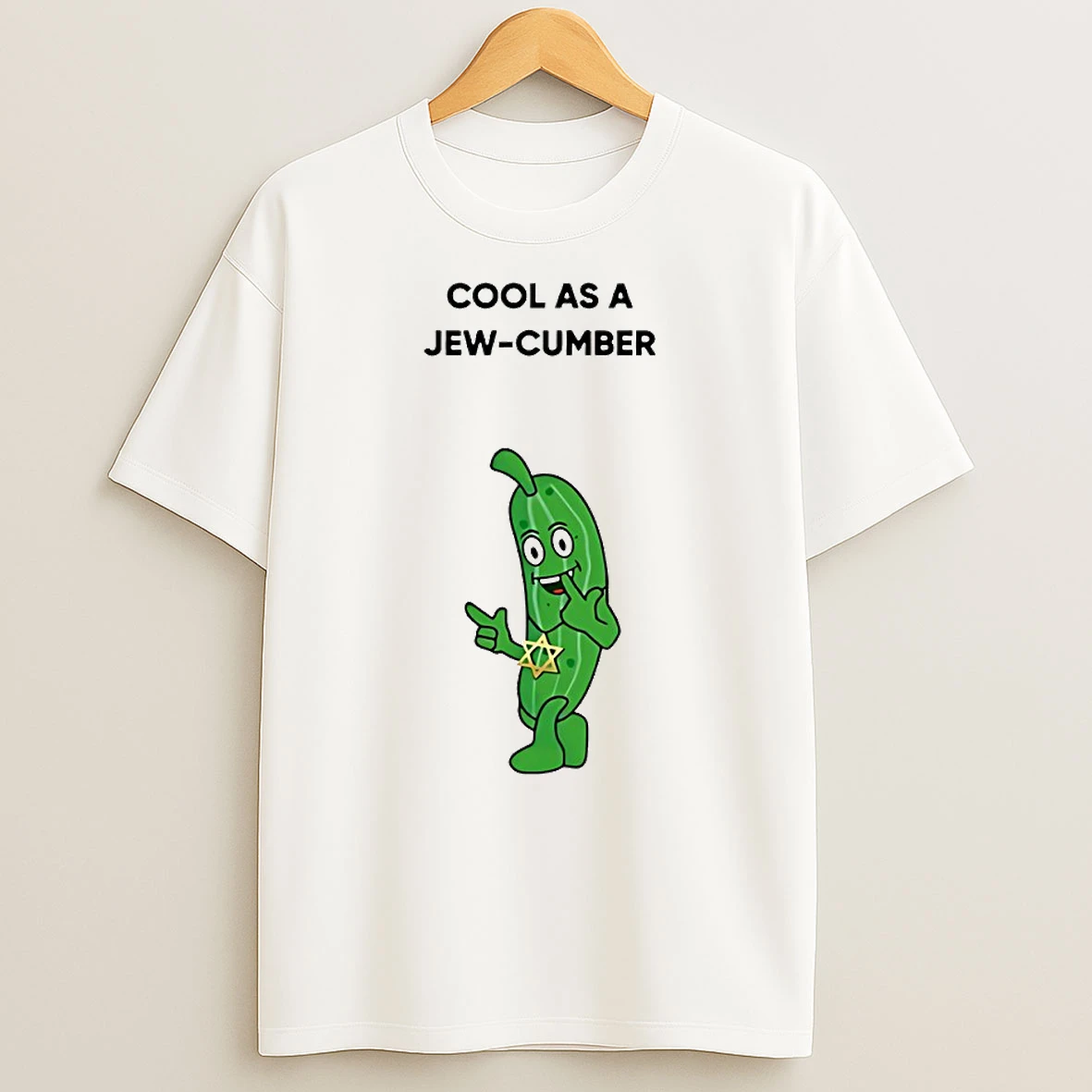 Cool As A Jew Cumber Circle T Shirt