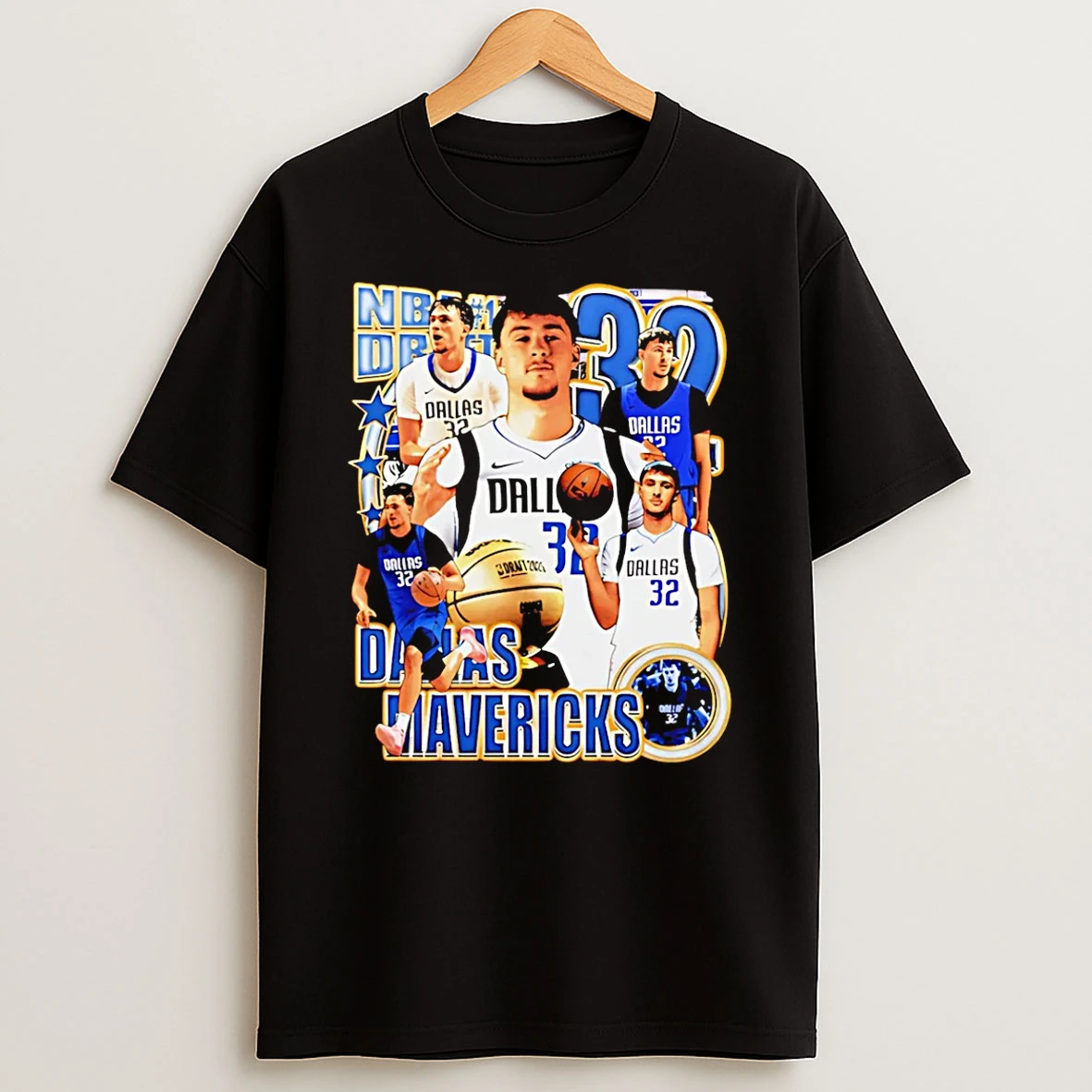 Cooper Flagg Dallas Mavericks Nba No One Draft Graphic T Shirt