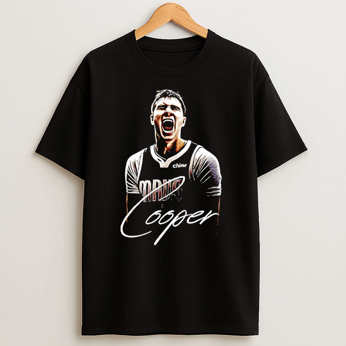 Cooper Flagg Dallas Mavericks Signature Vintage T Shirt