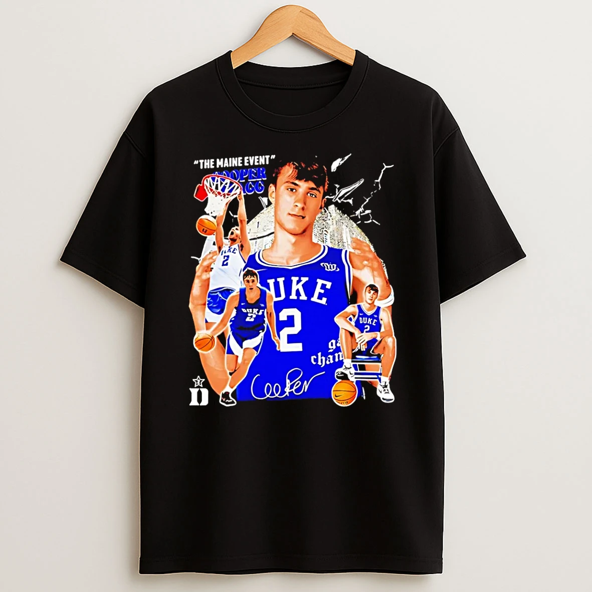 Cooper Flagg The Main Event Dallas Mavericks Signature T Shirt