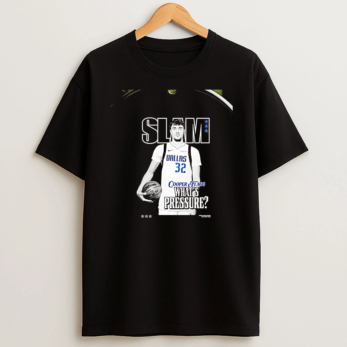 Cooper Flagg Whats Pressure Dallas Mavericks Chriast T Shirt