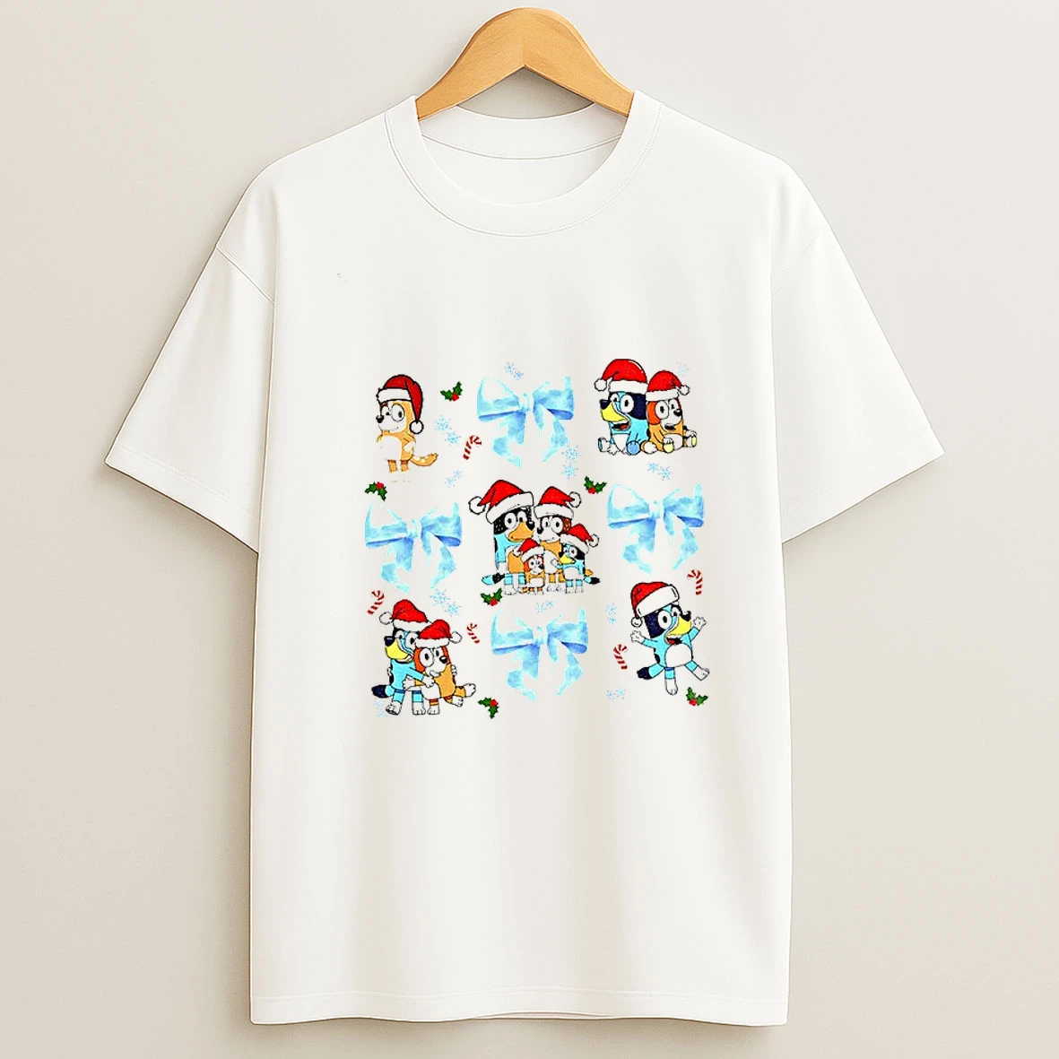 Coquette Blue Dog This Episode Of Bluey Is Called Snowman Christmas T Shirt
