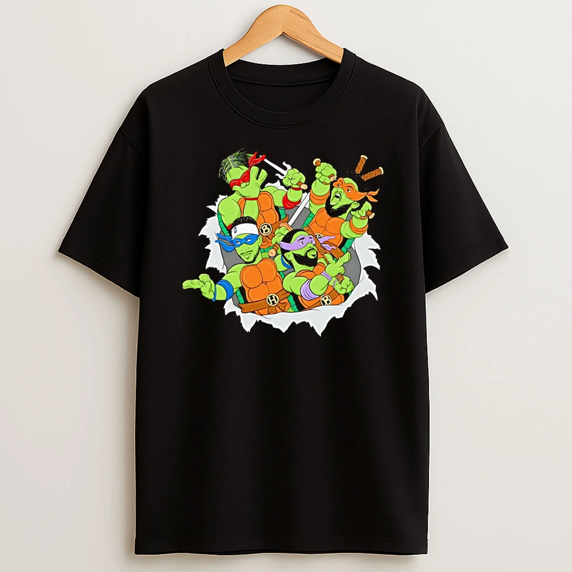 Core Four Toddler Ninja Turtle New York Knicks T Shirt