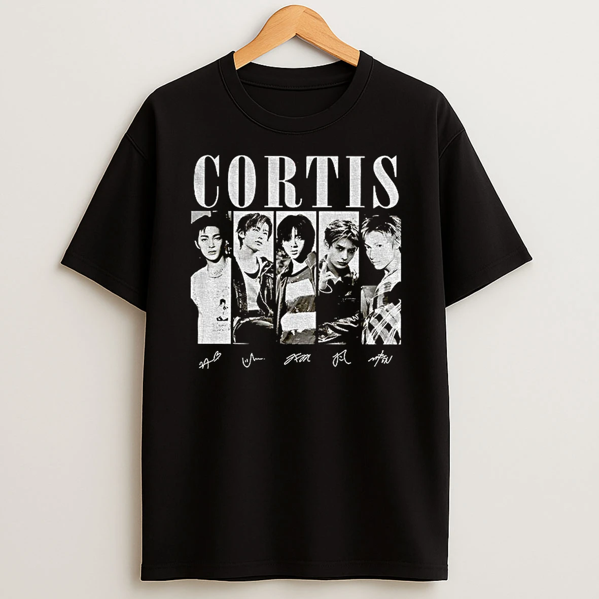 Cortis Band Kpop Vintage 90s Bootleg Signatures T Shirt