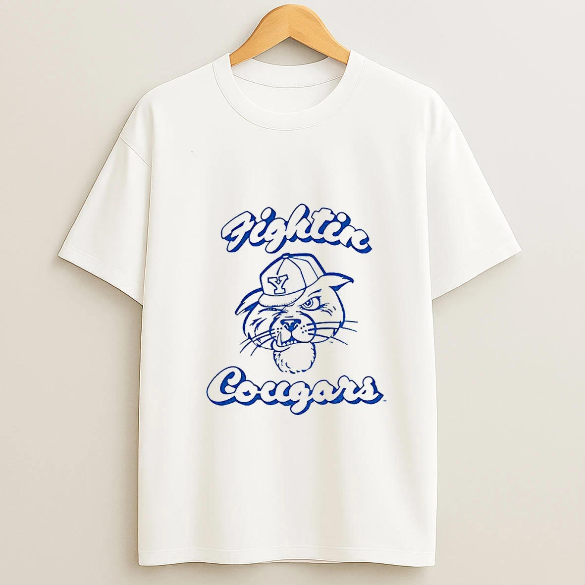 Cosmo The Cougar Fightin Cougars Byu Cougars Football 2025 T Shirt