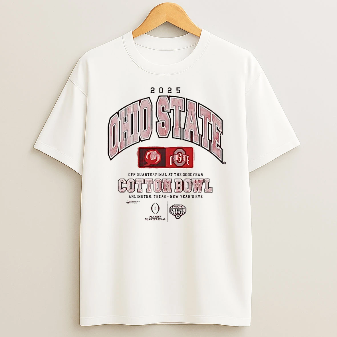 Cotton Bowl 2025 Ohio State Cfp Quarterfinal T Shirt