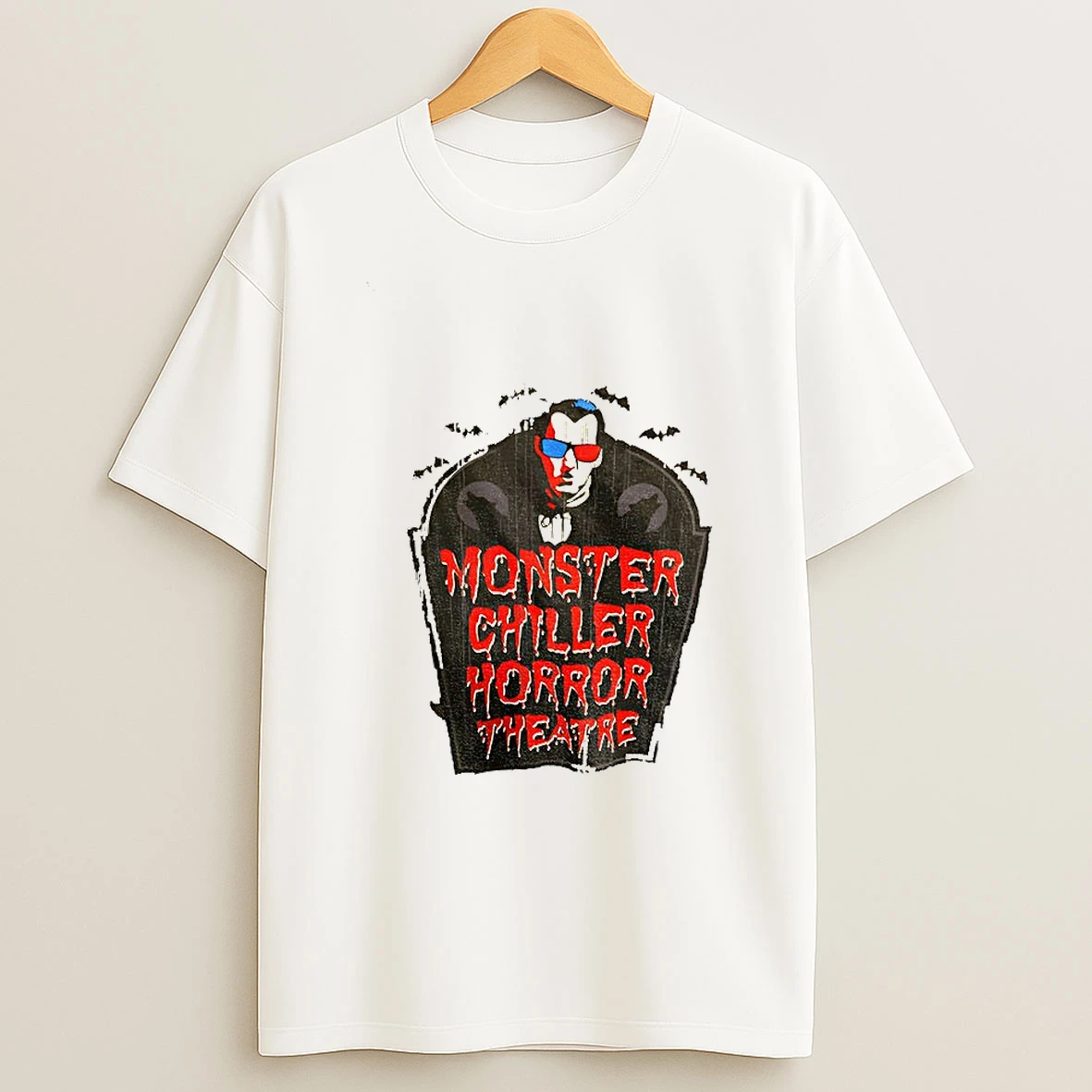 Count Floyd Monster Chiller Horror Theatre Vintage T Shirt